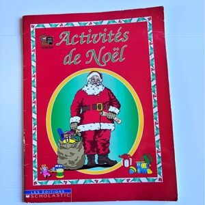 Les Éditions Scholastic Noël Activities Vintage Book